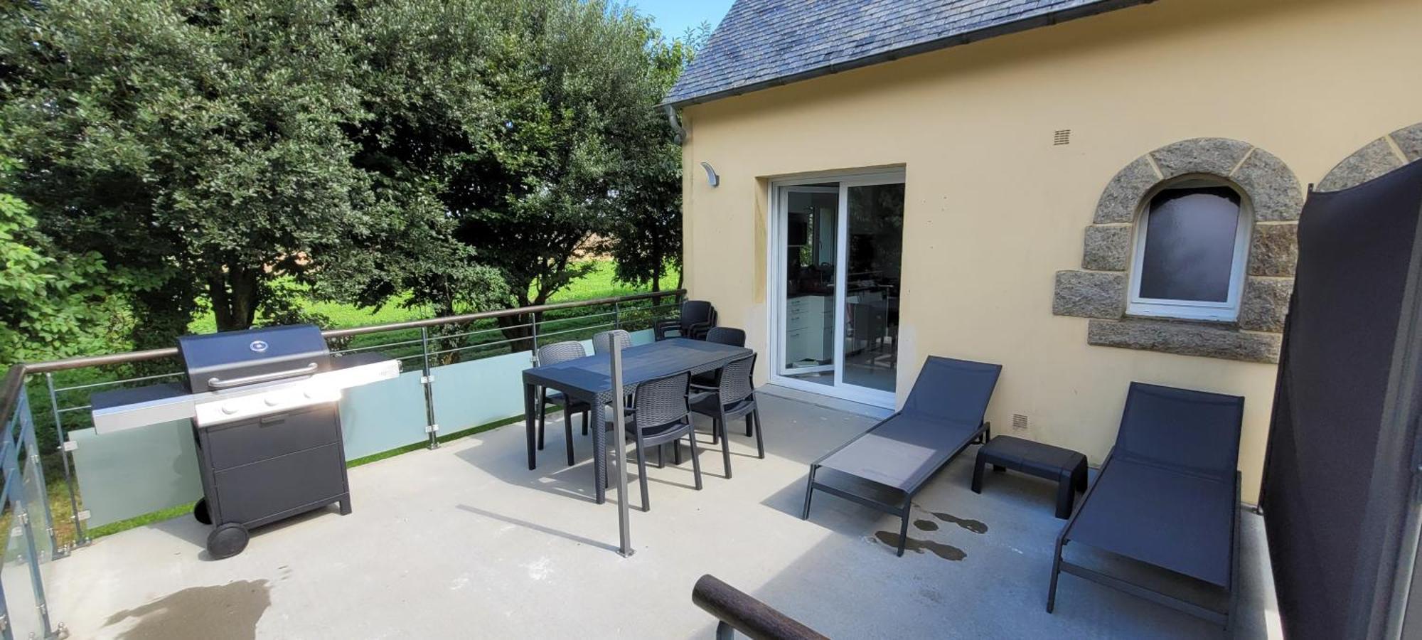Breizh Villa Landivisiau Rum bild